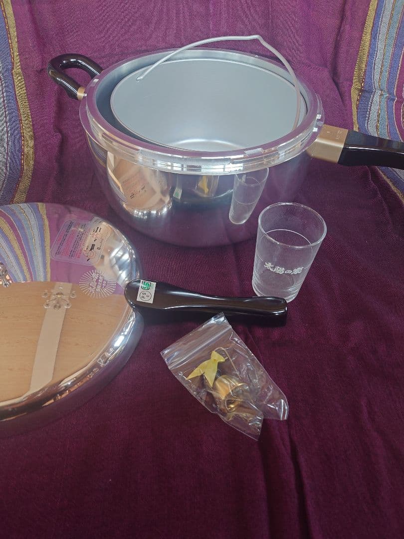 長岡式酵素玄米飯専用圧力鍋　炊飯ジャーセット