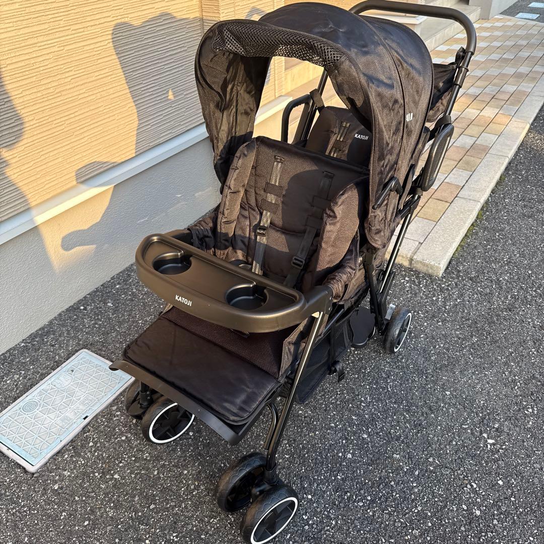 二人でゴー リアシート レインカバー付き 2人乗り カトジー