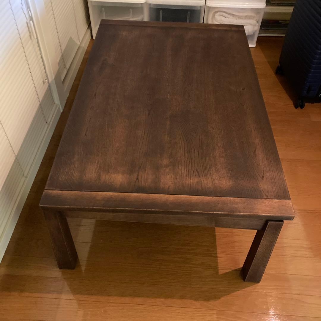 引き取り限定 BRAN こたつ ダークブラウン