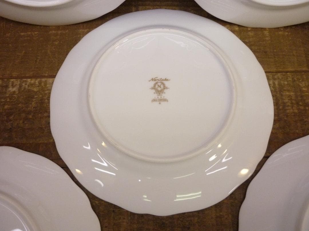 ヴィンテージ ノリタケ ガラコンテッサ 21㎝プレート 5枚 廃盤 S15459