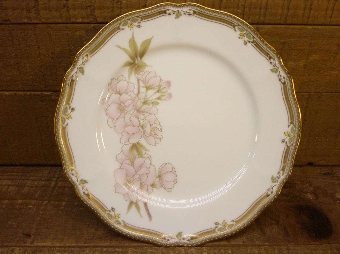 ヴィンテージ ノリタケ ガラコンテッサ 21㎝プレート 5枚 廃盤 S15459