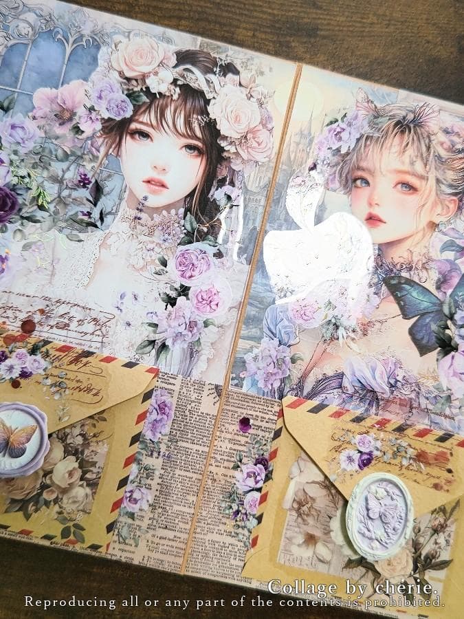 【まる】お裾分けファイル＆大量海外紙物素材Ⅰ＆Ⅱ