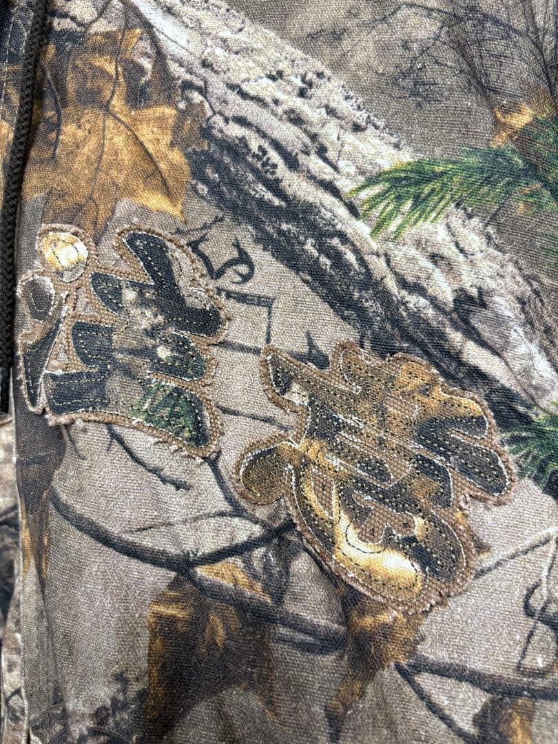 ブラックアイパッチ　リアルツリーカモ　ジャケット