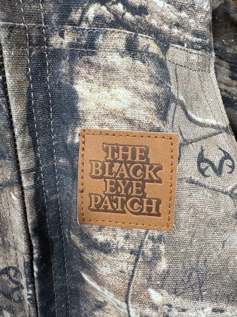 ブラックアイパッチ　リアルツリーカモ　ジャケット