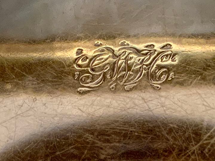 英国 アンティークThomas Wilkinson銀メッキトレイ・トレー