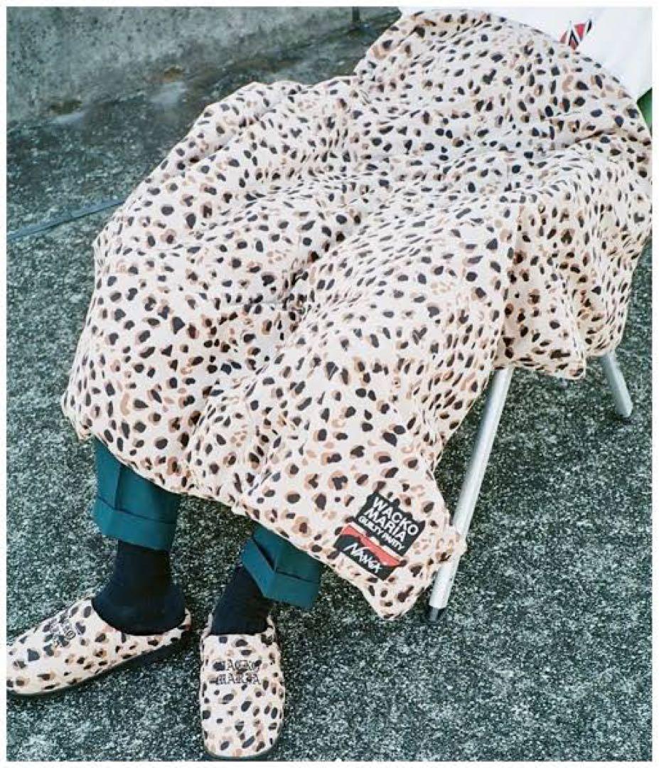 アウトドア寝具 WACKO MARIA NANGA LEOPARD DOWN BLANKET