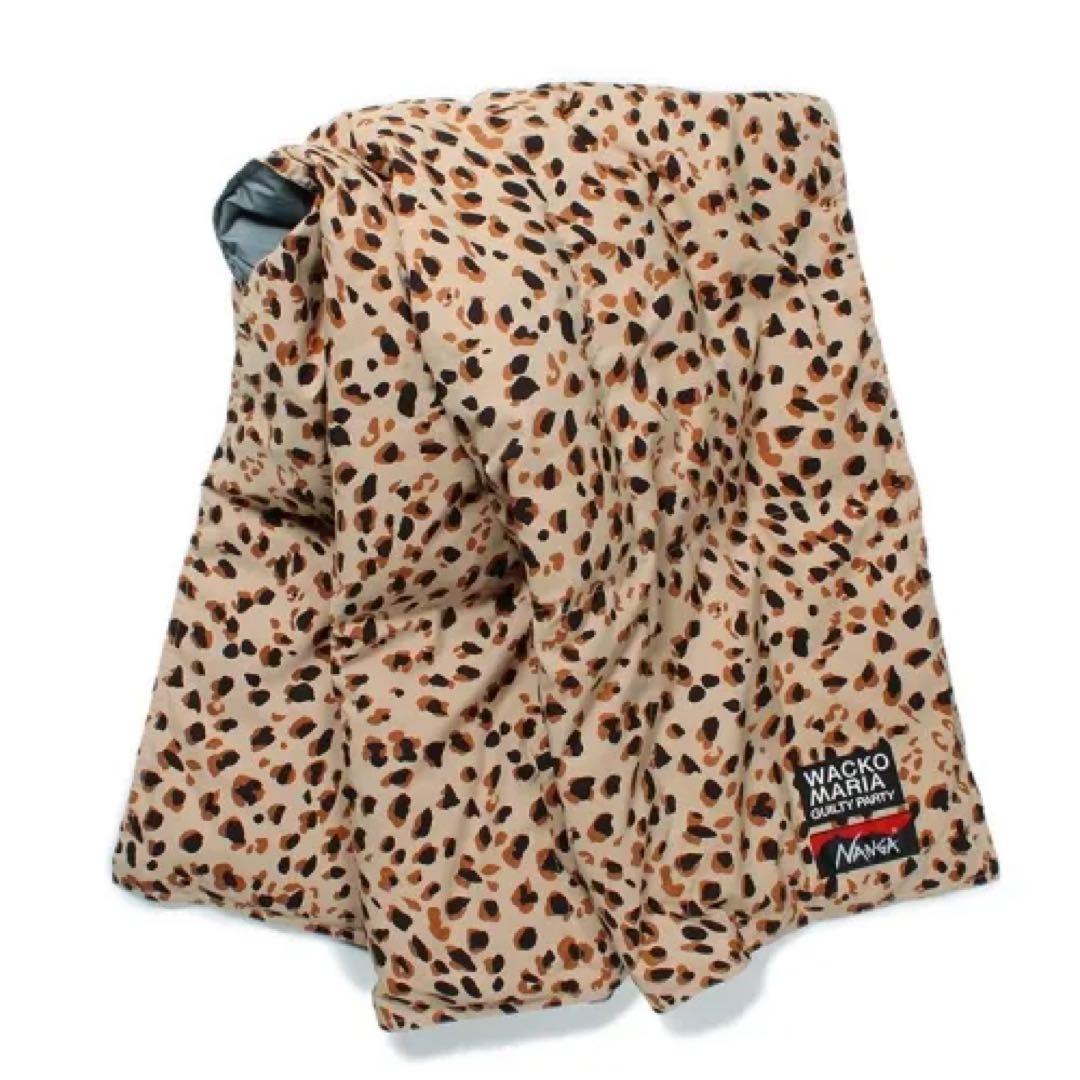 アウトドア寝具 WACKO MARIA NANGA LEOPARD DOWN BLANKET