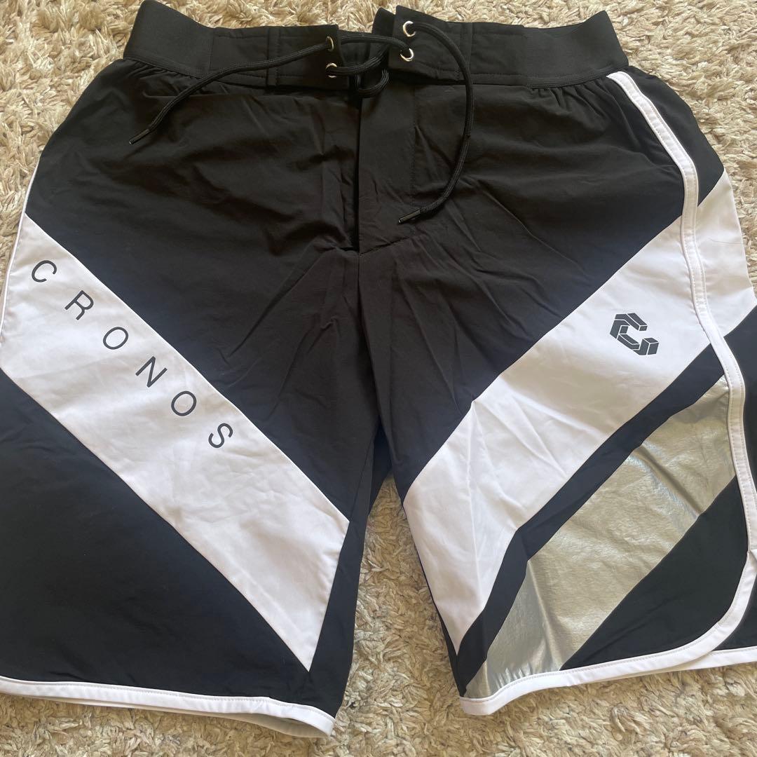 CRONOS スポーツ用水着 Mサイズ ブラック/ホワイト
