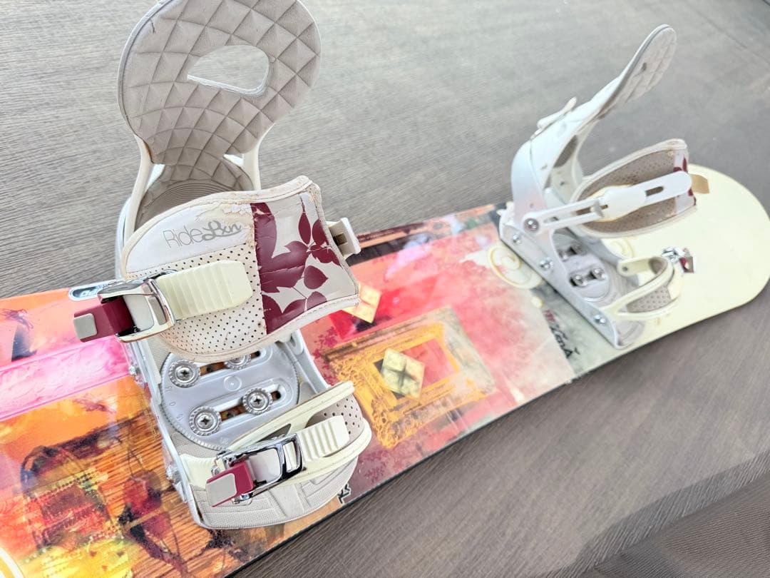 レディース 3点セット　スノーボード・バインディング・ケース