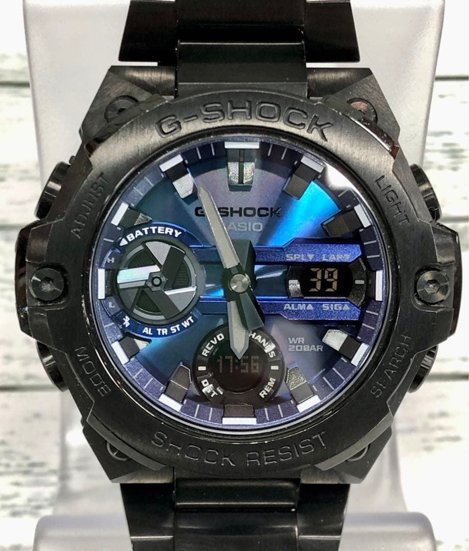 G-SHOCK GST-B400BD G-STEEL タフソーラー　5768