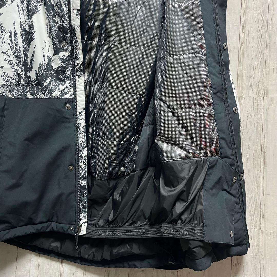 Columbia スノーボードジャケット 白/黒