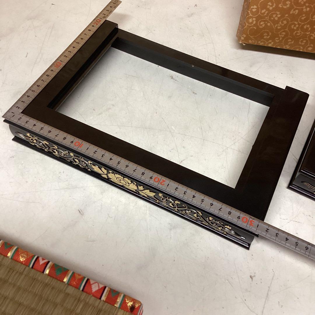 伝統的　雛人形用台　2個セット　畳台　和装　飾り台　ひな祭り用　（N27Y）