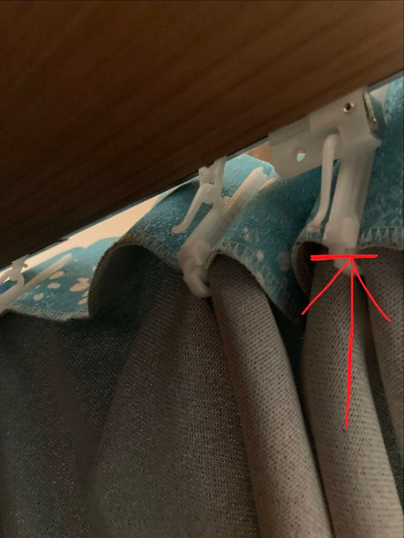 ビーチデザイン グラデーション遮光カーテンとフィッシュレースカーテンセット