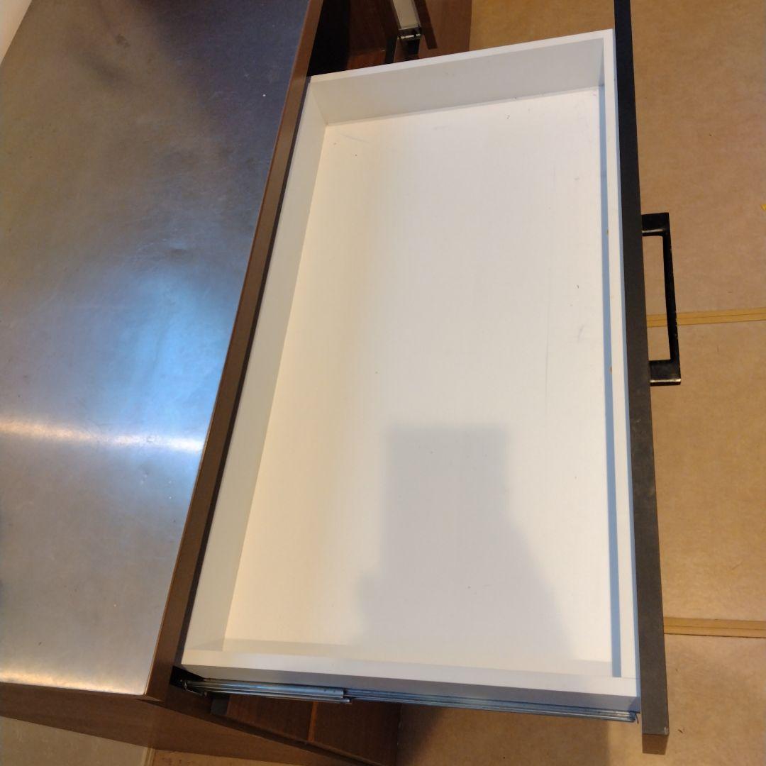 ステンレス天板　カップボード　食器棚　カウンターキッチン　diy