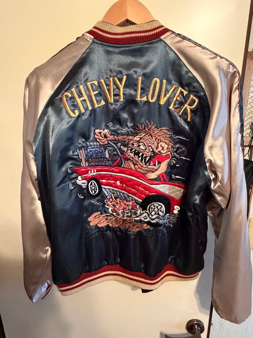 東洋　スカジャン　氷室京介着　TT10495 美品