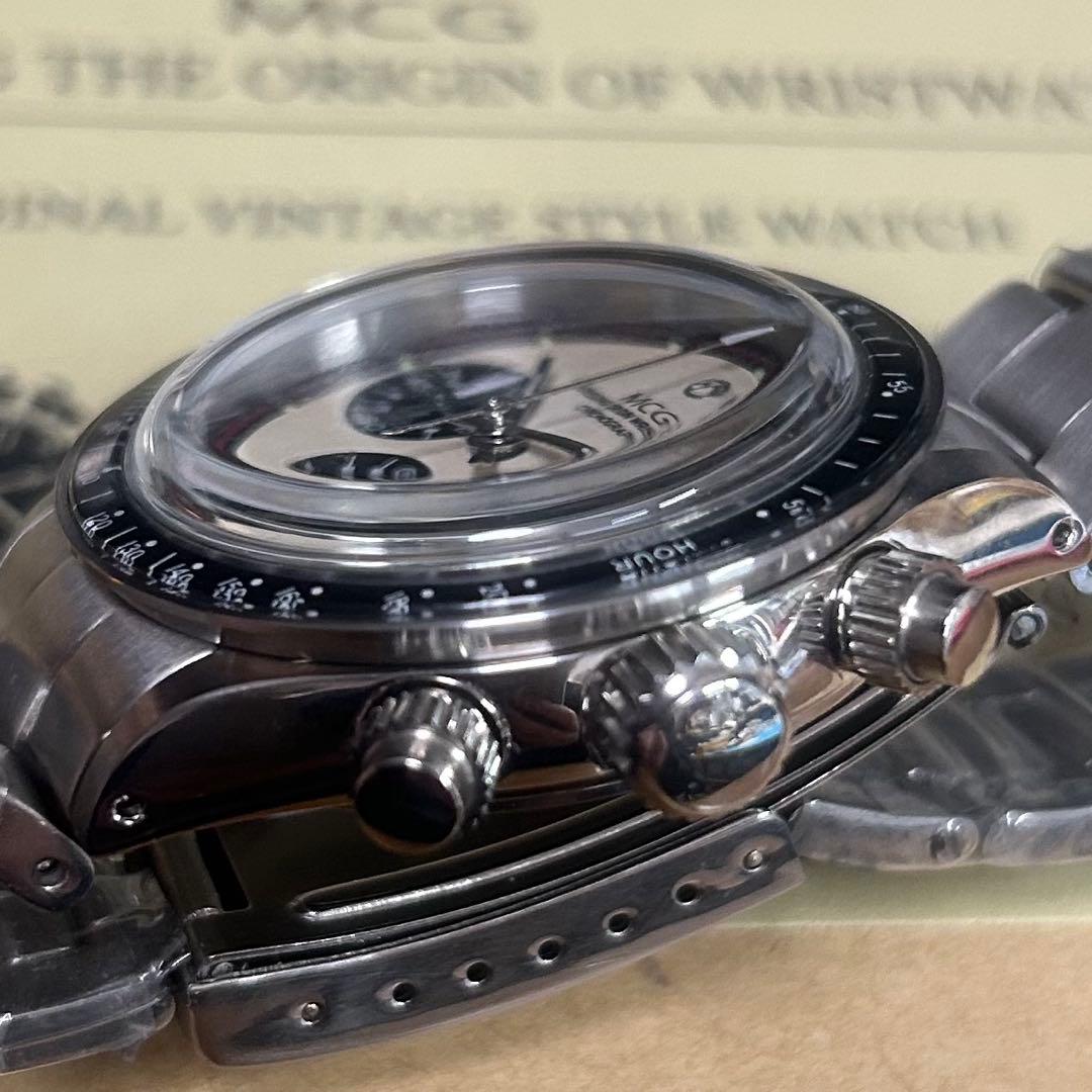 ◇■アンティークMCGクロノ腕時計VK63