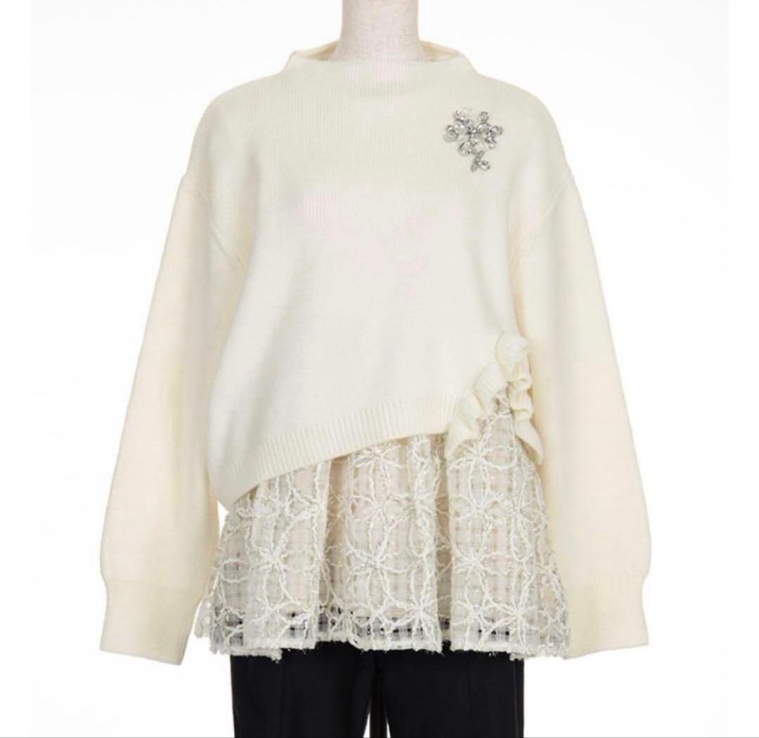 チェスティ　チュールドッキングニット