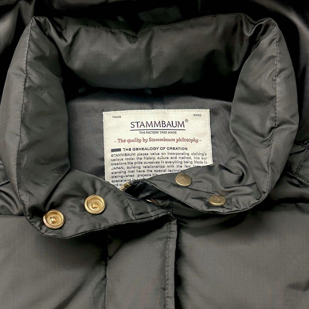 極美品✨ドゥーズィエムクラス別注 シュタンバウム ダウンベスト 金ボタン 黒34