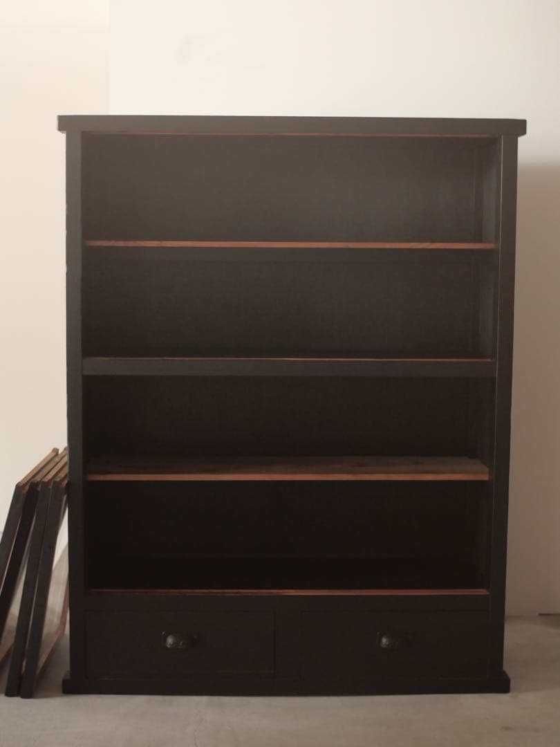 食器棚　棚　収納　器　食器　本　古家具　古道具　アンティーク　昭和レトロ