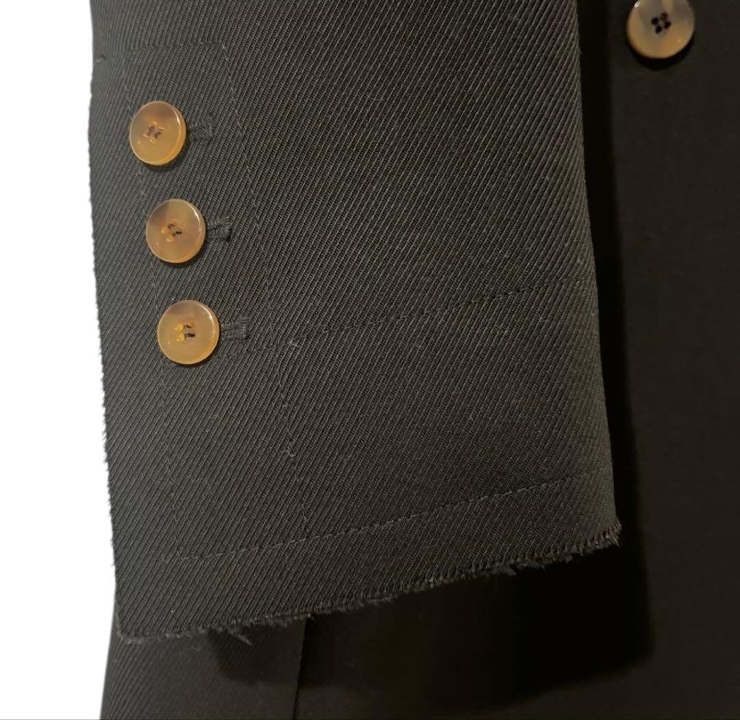 【美品】 HELMUT LANG ヘルムートラング ダブル ウール コート 黒