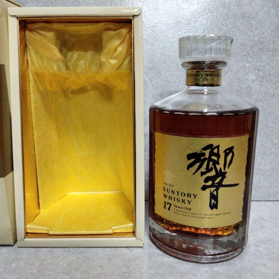 サントリー響 17年ウイスキー 750ml箱入りゴールドラベル
