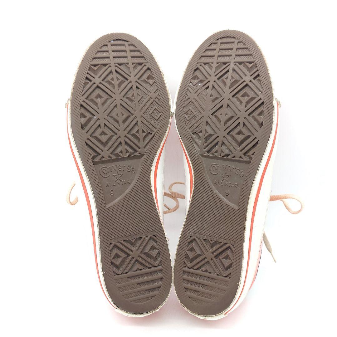 【貴重】CONVERSE ワンスター オレンジ レザー スニーカー US9