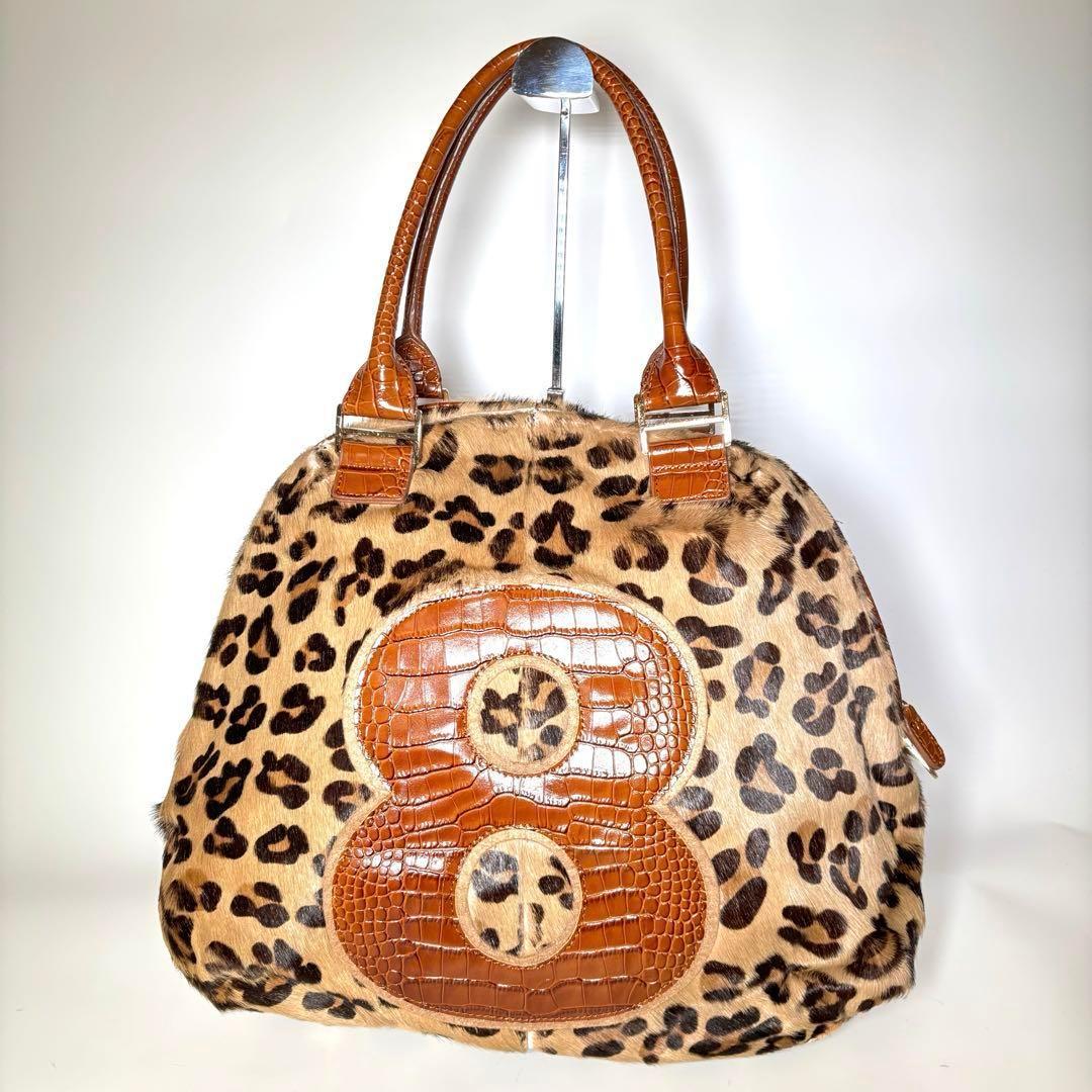 ✨️良品✨️muta ムータ 8バッグ ハラコ レザー ボストンバッグ