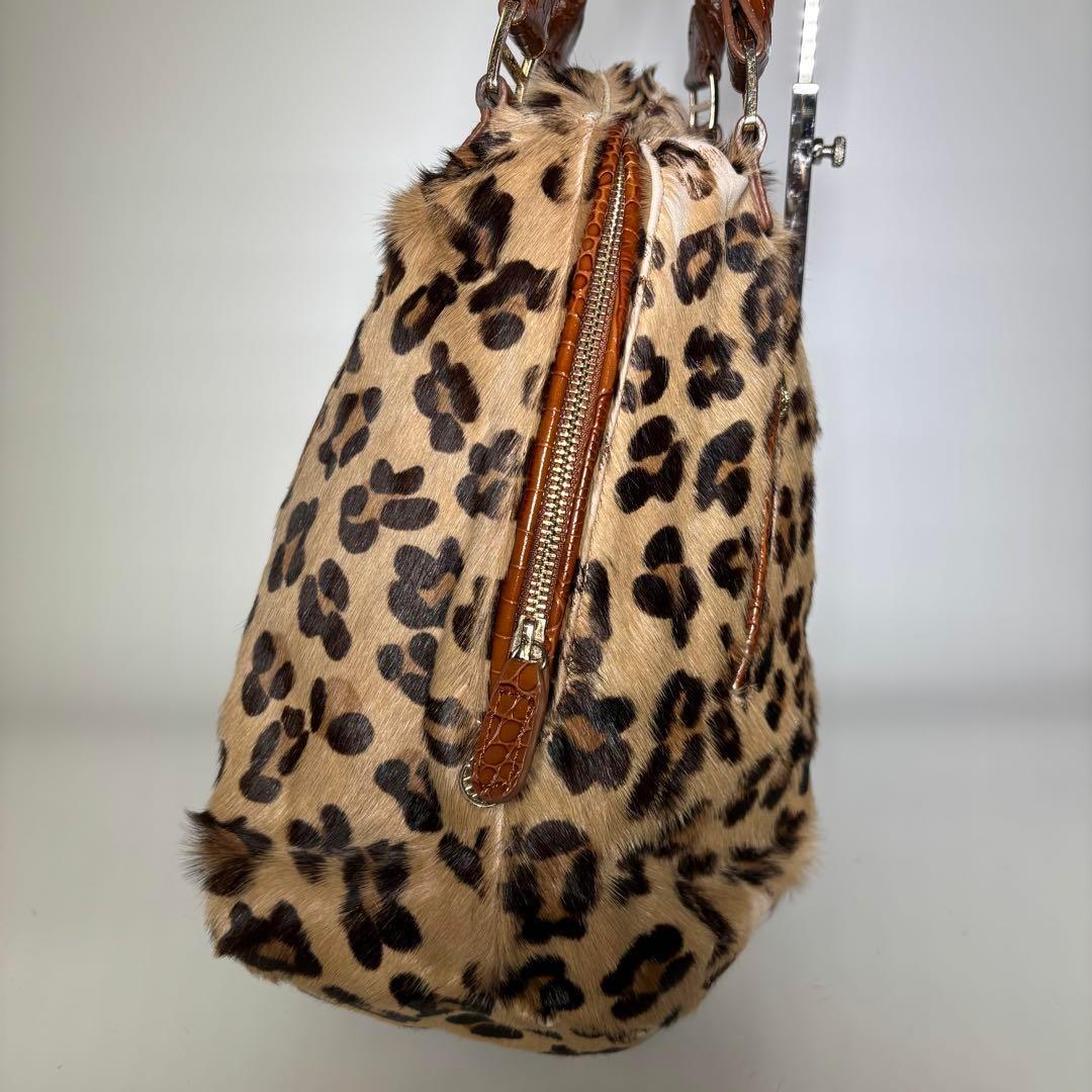 ✨️良品✨️muta ムータ 8バッグ ハラコ レザー ボストンバッグ