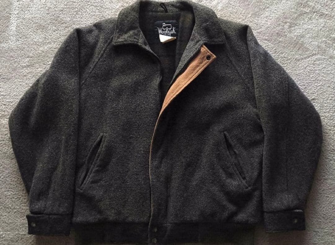 made in usa ウールリッチ ウールブルゾン