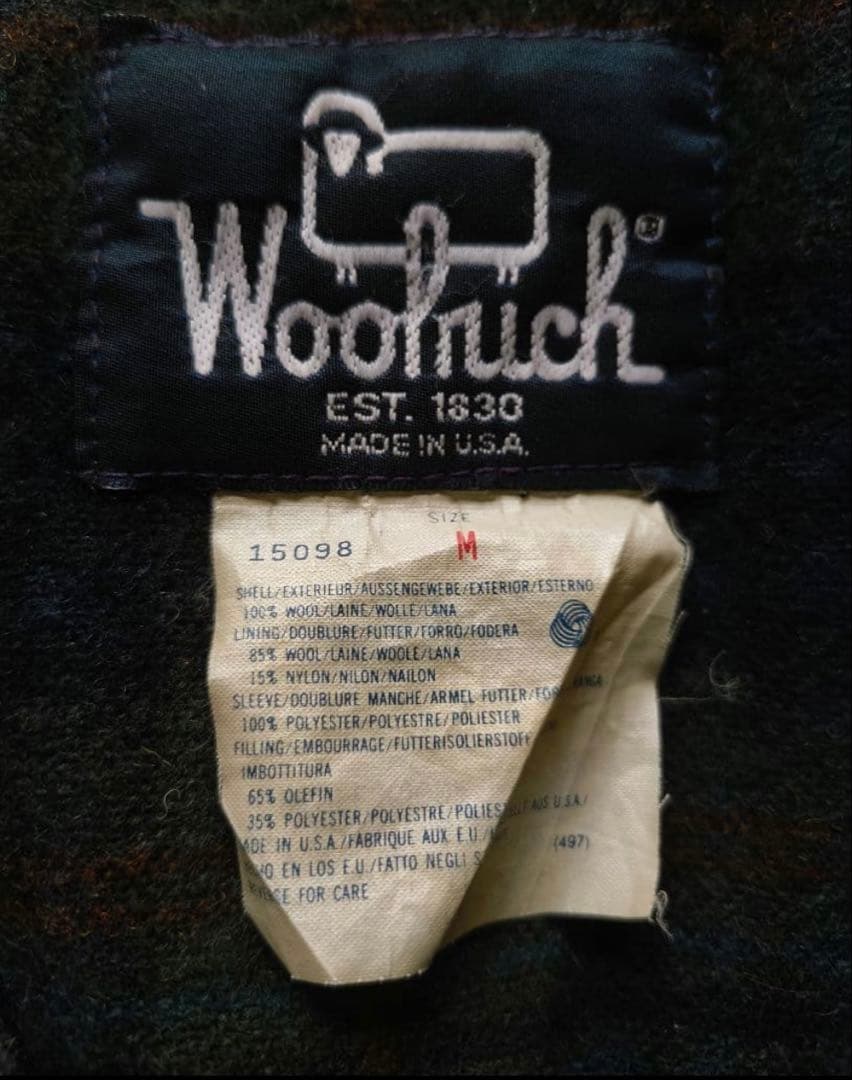 made in usa ウールリッチ ウールブルゾン