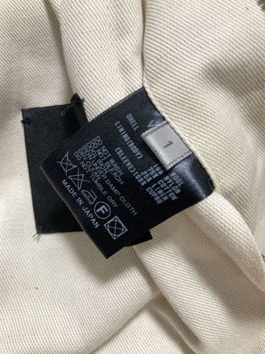 [The Viridi-anne] 12AW ウールメルトンハイネックコート 1