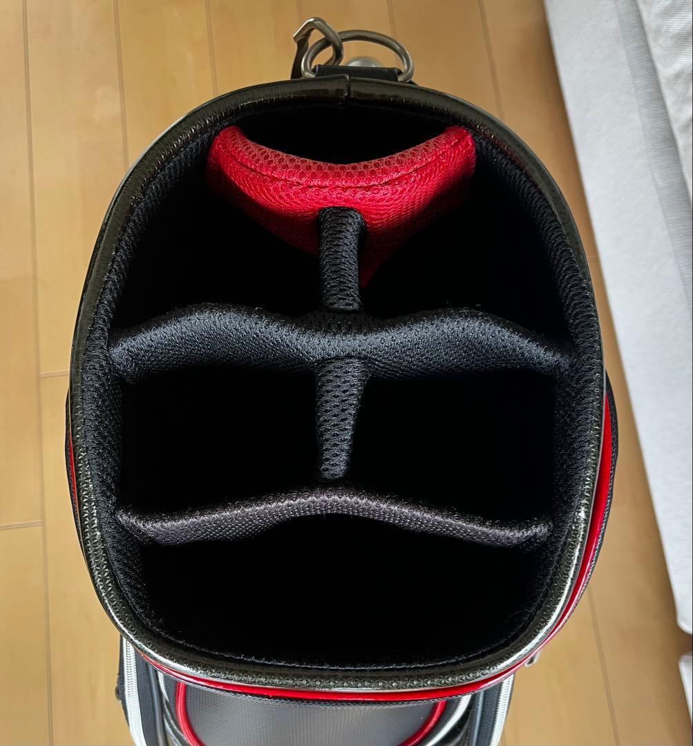 専用　XXIO ゼクシオ キャディバッグ スポーツモデル　レザー調 黒　9.5型