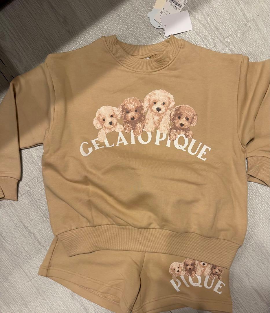 GELATO PIQUE 犬イラスト パジャマ 130cm