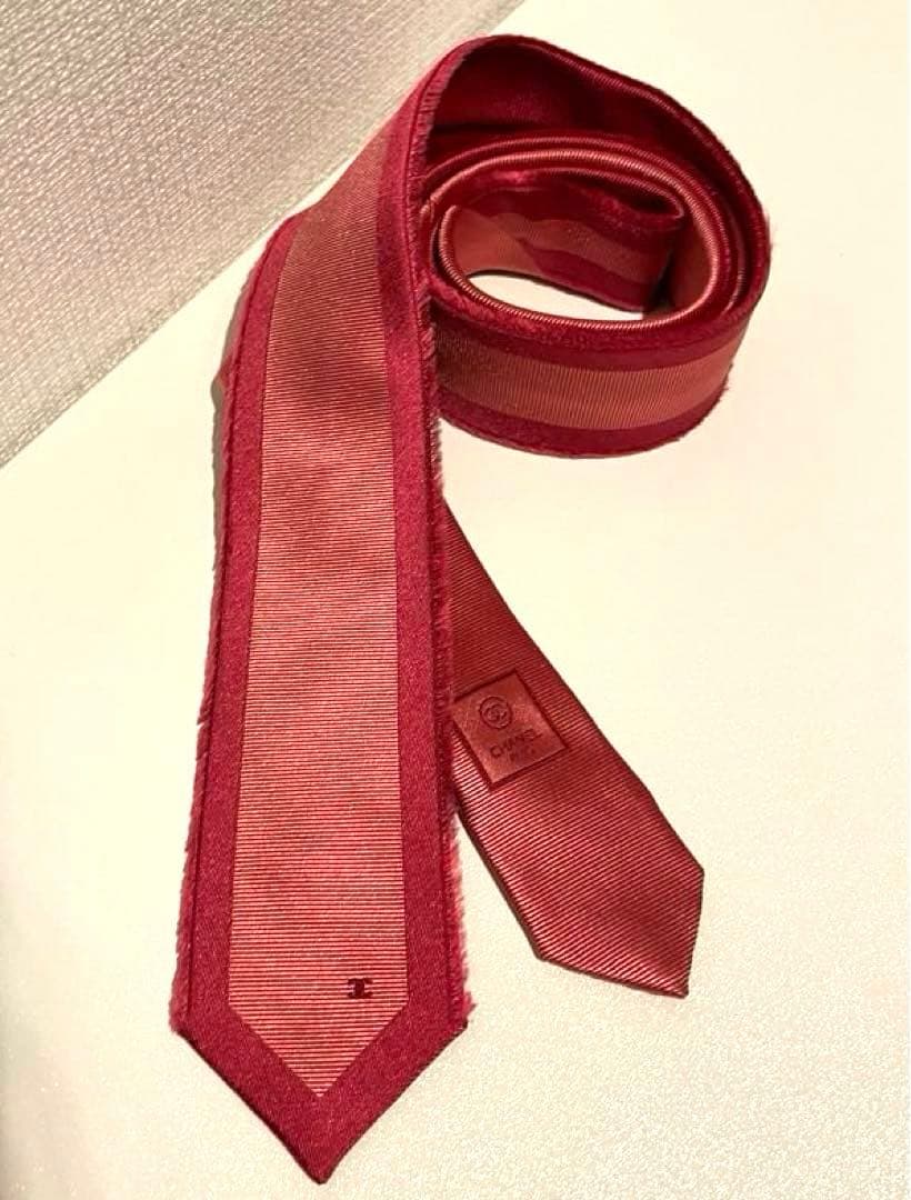 【専用】CHANEL シャネル ネクタイ ココマーク ロゴ シルク