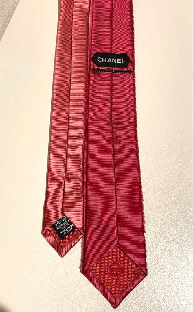 【専用】CHANEL シャネル ネクタイ ココマーク ロゴ シルク