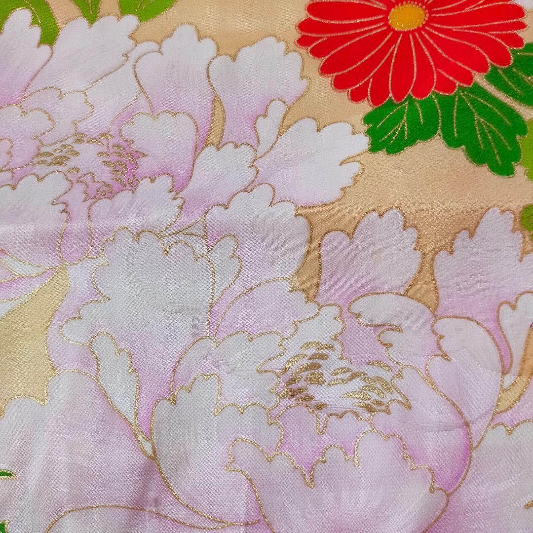 七五三 7歳 女の子 セット 着物 正絹 0723 金駒刺繍 刺繍 キンケイ