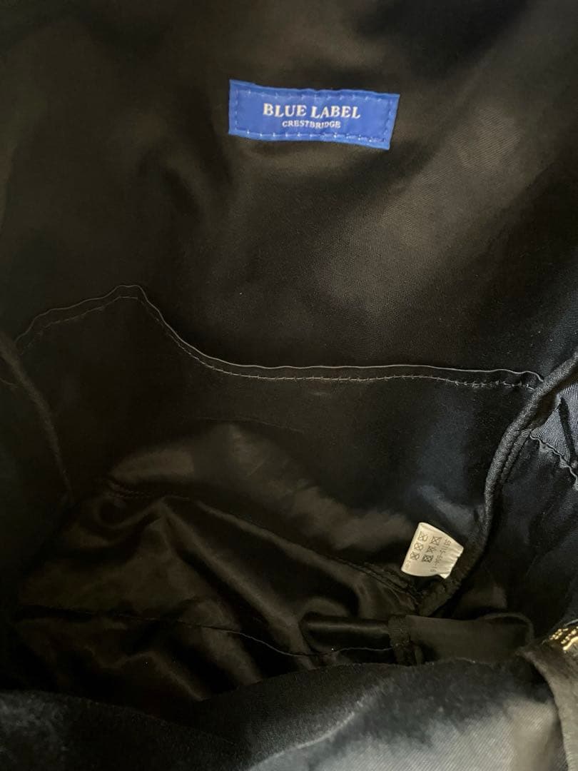 美品　BLUE LABEL 　チェック柄リュック