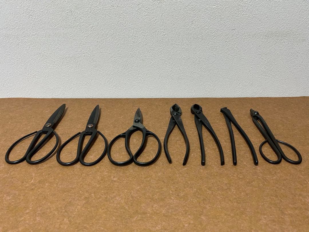 盆栽道具セット 盆栽　小品盆栽　盆栽鋏　植木鋏　ガーデニング