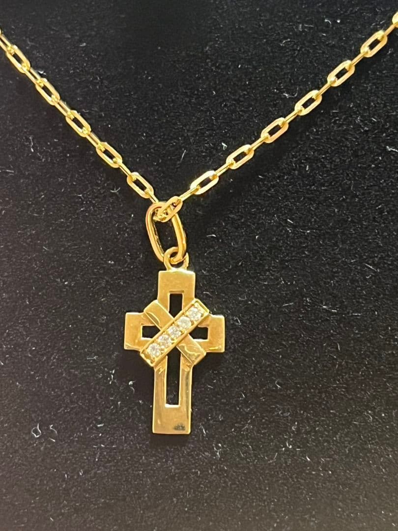 18金ネックレス　45センチ　VALUABLE