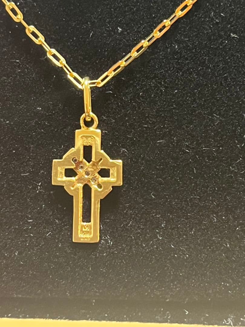 18金ネックレス　45センチ　VALUABLE