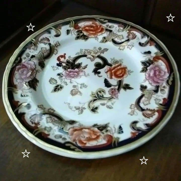 Mason’sメイソンズ✨ブルーマンダレィ✨17㌢プレート✨シャーロックホームズ