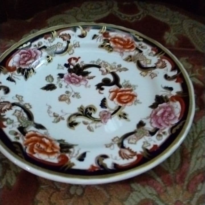 Mason’sメイソンズ✨ブルーマンダレィ✨17㌢プレート✨シャーロックホームズ