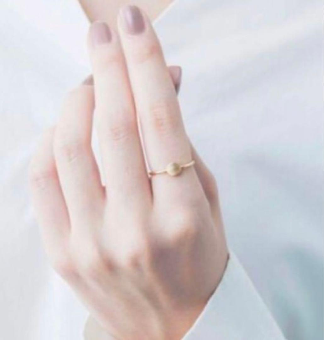 Jouete K10YG モチーフ リング 13号　シンプルリング