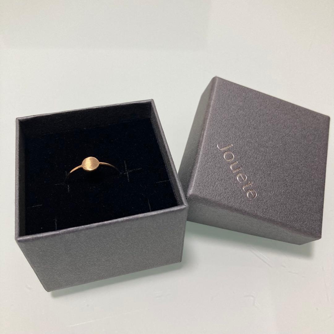 Jouete K10YG モチーフ リング 13号　シンプルリング