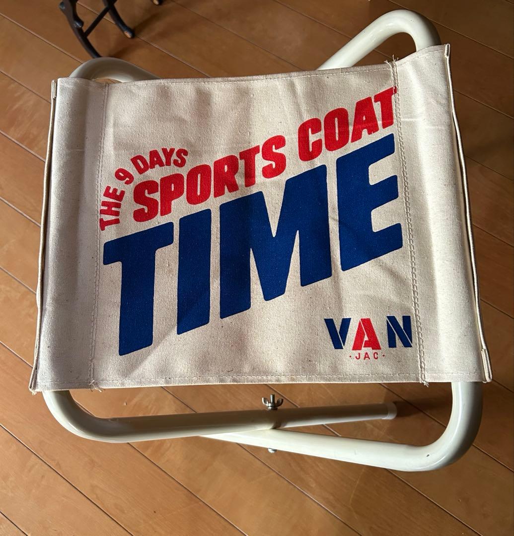 VAN パイプ椅子　レトロ