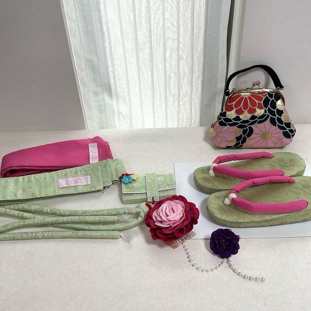 きょんちゃんNo.109 七五三　7歳 着物フルセット　　乙葉