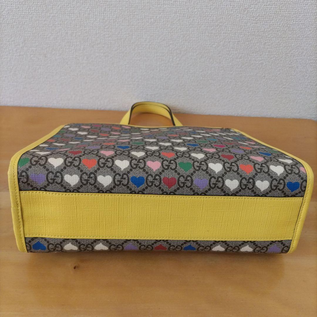 再値下げ GUCCI グッチチルドレンズ トートバッグ ハート