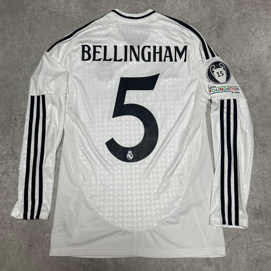 レアルマドリード 24/25 #5 ベリンガム 長袖ユニフォーム