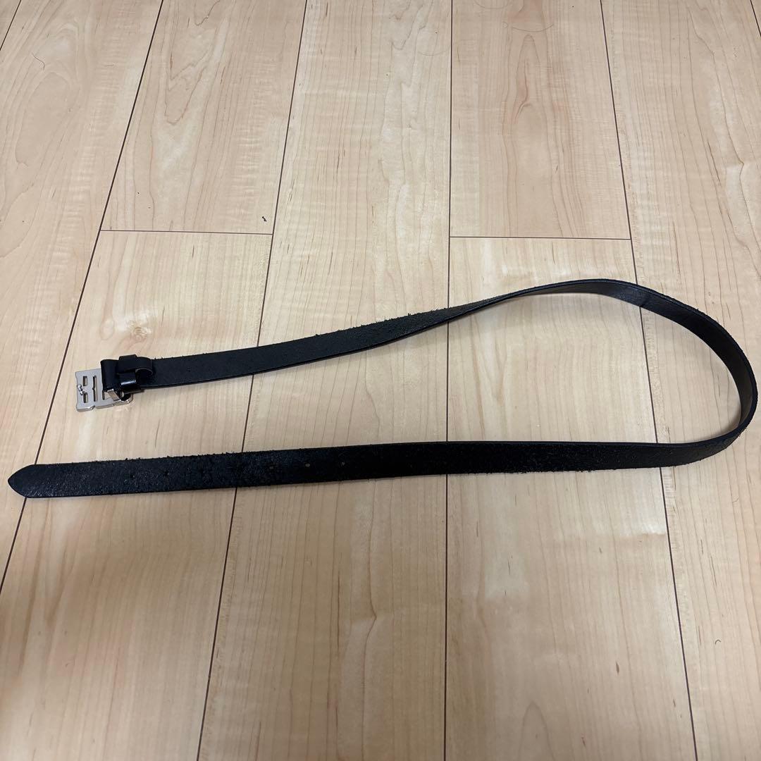 ブラックアイパッチ　レザーベルト