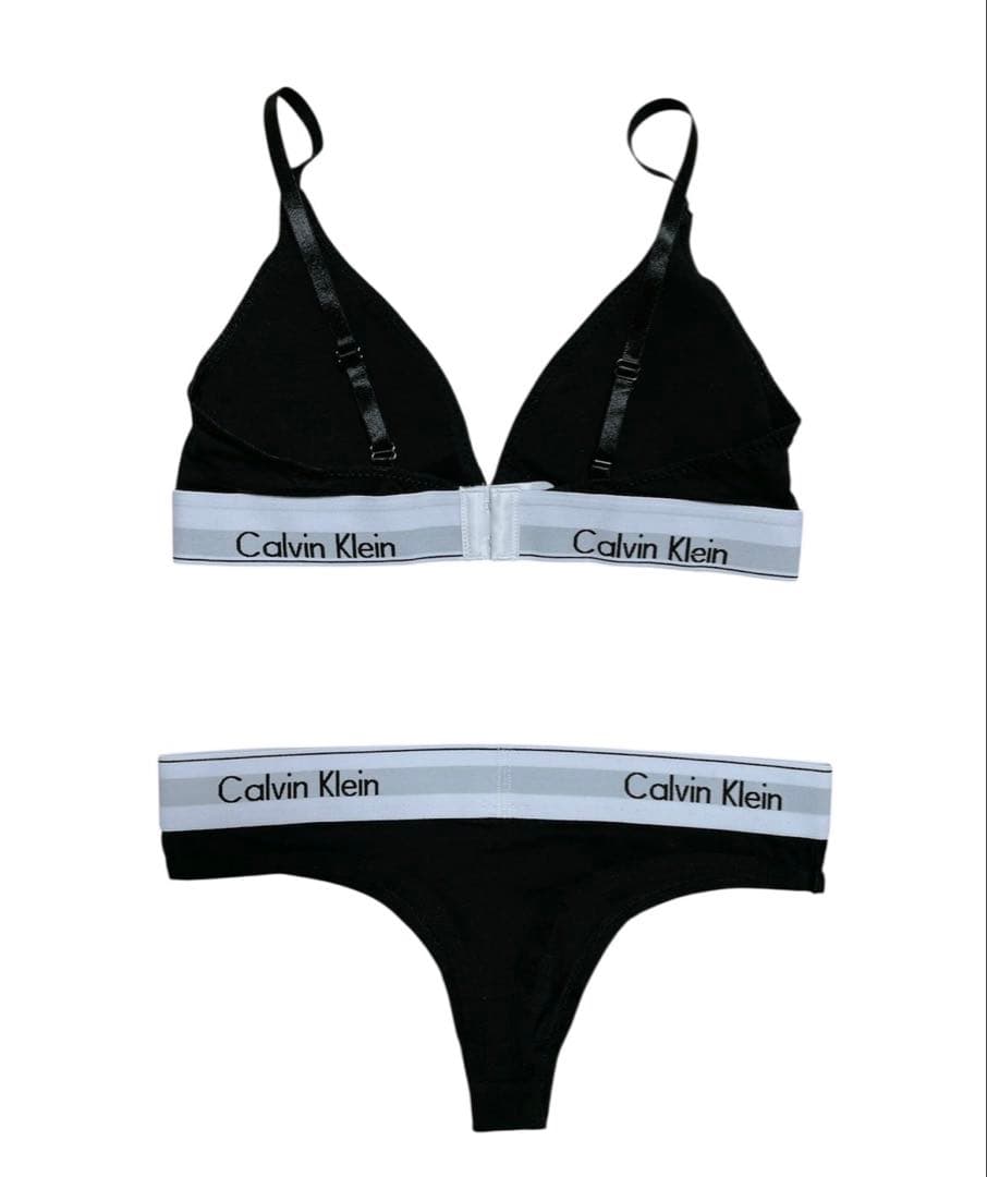 nn　カルバンクライン ブラ＆ショーツ M 黒2セット　グレー2セット